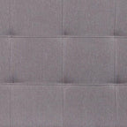 Flash Furniture Bedford Tufted Upholstered Queen Size Headboard in Light Gray - Image 10