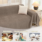 MYSKY HOME Oversized Sofa Covers Couch Covers - Image 3