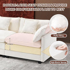 Ihanherry 146" U-Shaped Modern Sofa Modular Sectional Cloud Couch - Image 3