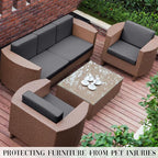 Outdoor Cushion Covers Set, Replacement - Image 5
