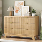 Fluted Dresser for Bedroom - Image 4