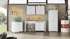 Manhattan Comfort Fortress 30" Floating Textured Metal Garage Cabinet - Image 7
