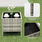 GarveeLife 3 Piece Patio Furniture Set, Rattan Outdoor Furniture - Image 5