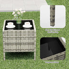 GarveeLife 3 Piece Patio Furniture Set, Rattan Outdoor Furniture - Image 5
