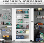 Wide & Deep Metal Storage Cabinet - Image 6