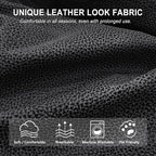 ANARACHON Leather Look Recliner Chair Covers, 4-Pieces Stretch Recliner Cover - Image 4