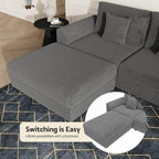 Oversized Modular Sectional Sofa - Image 6