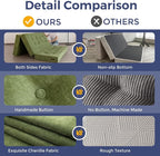 MAXYOYO 6" Folding Sofa Bed for Floor, Tufted Tri-Fold Floor Mattress - Image 5