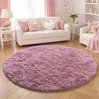 Amdrebio Blush Pink Round Circle Rug 4Ft - Image 5