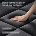 Niagara Sleep Solution Ultra Soft Twin Size Mattress Topper - Image 2