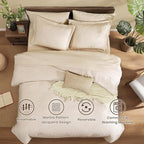 Monbix Queen Comforter Set - Image 2