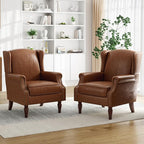 Pia Ricco High Back Floral Accent Chair - Image 8