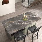 BAYYA Countertop Covers Peel and Stick Wallpaper Glossy Marble Contact Paper - Image 8