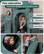 Lunix LX15 14pcs Modular Kids Play Couch, Design-Patent Child Sectional Sofa - Image 6