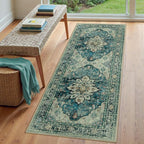 RELEANY Area Rugs 3'x8' Runner Rug Non Slip Washable - Image 3