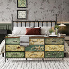 Tohomeor Dresser with Drawers for Bedroom Chest of Drawers Fabric Dresser for - Image 3