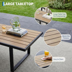 GarveeHome 4-Piece Aluminum Patio Furniture Set - Image 3