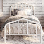 SHA CERLIN Twin Size Metal Platform Bed Frame by SHACERLIN