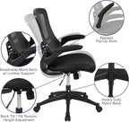 Flash Furniture Set of 8 Mid-Back Swivel Ergonomic Task Office Chairs - Image 4