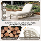 Outdoor Chaise Lounge Chair, Patio Chaise Lounge Recliner - Image 7
