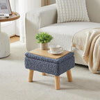 Storage Ottoman, Small Foot Stool Ottoman - Image 6