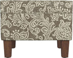 Homepop Home Decor |K7646-A880| Upholstered Modern Rectangular Storage Ottoman - Image 6