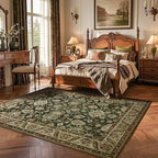 Area Rug for Living Room, 8x10 Area Rugs Washable, Retro Floral Non-Slip Carpet - Image 6