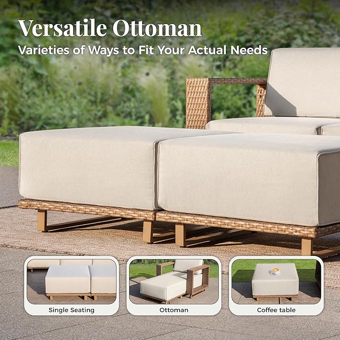 MIXPATIO Patio Sectional Furniture - Image 5