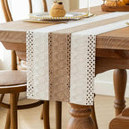 FEXIA Boho Table Runner for Home Coffee Decor 72 Inches Long Farmhouse Rustic by FEXIA