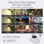 Brightech Ambience Pro Super Bright Solar - 48Ft Remote Control Outdoor String - Image 8