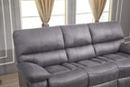 Betsy Furniture Microfiber Reclining Sofa Couch Set Living Room Set 8007 - Image 5
