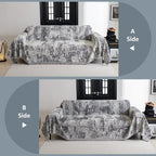 MYSKY HOME Couch Cover for Sectional Sofa Set Abstract Geometric Furniture Sofa - Image 6