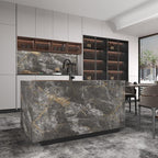 BAYYA Faux Marble Contact Paper Waterproof Countertop Peel and Stick Wallpaper - Image 7