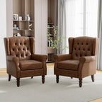 Mid-Century Modern Wingback Accent Chair - Image 5