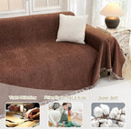 MYSKY HOME Sofa Covers for 2 Cushion Dogs - Image 2