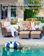 HILLGA 7-Piece Luxury Patio Furniture Set - Image 3