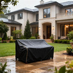 Patio 3-Seater Sofa Cover, Outdoor Couch Cover Fits up to 85W x 38D x 35H Inches - Image 5