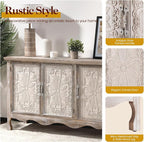 RoyalCraft Farmhouse Sideboard Buffet Cabinet - Image 5