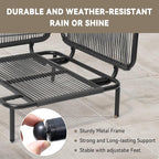 Crestlive Products Outdoor Patio Furniture Set, 6 Seater Modular Oversized - Image 5