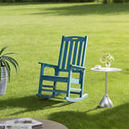 Psilvam Oversized Outdoor Rocking Chair, - Image 2