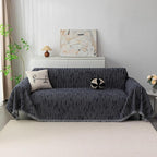 MYSKY HOME Couch Covers for 3 Cushion Couch Sofa, Sectional Couch Cover L Shape - Image 2