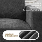 44.2" Chenille Oversized Chair - Image 8