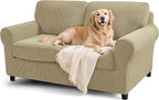 SUBRTEX 5 Pieces Stretch Sofa Slipcover Sets Couch Cover Sets Backrest Cushion by Subrtex