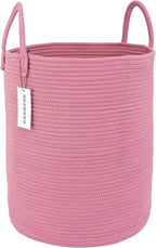 XUANGUO Cotton Rope Laundry Basket Hamper by XUANGUO