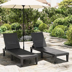 Outdoor Chaise Lounge Chairs Set of 4, 5-Position Adjustable Heavy Duty Tanning - Image 8