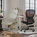 ELABEST Mesh Office Chair, Ergonomic Computer Desk Chair, Sturdy Task Chair- - Image 2