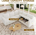 83.5" Sectional Sleeper Sofa - Image 5