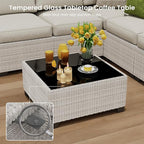 olimix 8 Piece Outdoor Patio Furniture Set, Outdoor Sectional Furniture - Image 5