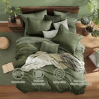 Monbix Oversized King Comforter Set - Image 2
