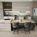 VKNOW Bar Stools Set of 4, Modern Counter Stools - Image 7